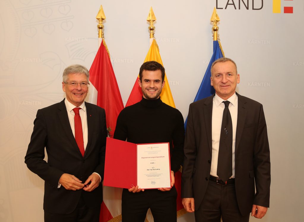 Digitalization award for Paul Ladinig